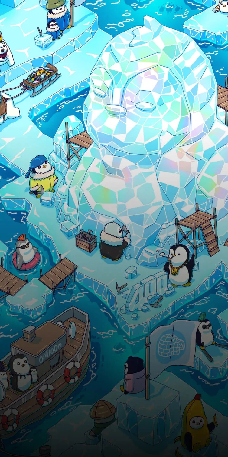 Pudgy Penguins, project by Miinded